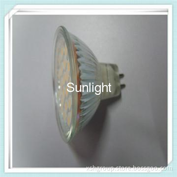 Hot SMD3528 LED Sitting room spotlight 4W  with GU5.3/GU10/E27/E14